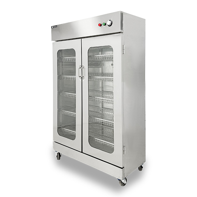 Tủ sấy bát 2 cánh kính