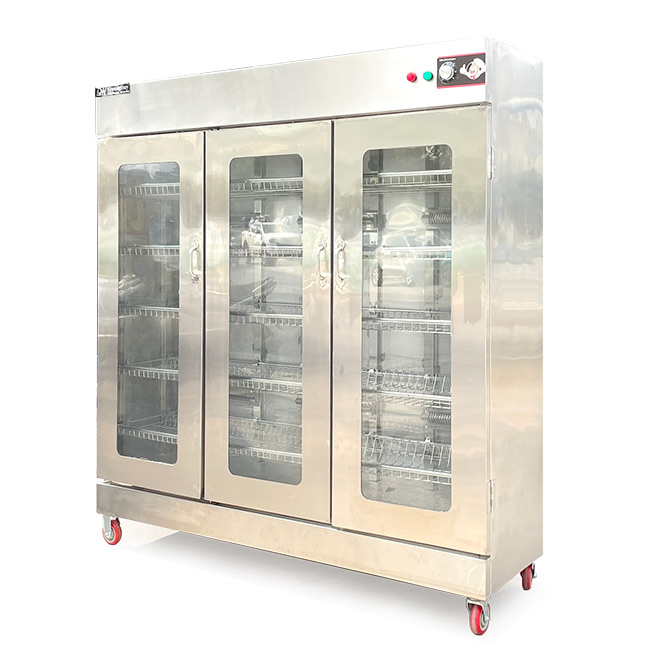 Tủ sấy bát 3 cánh kính