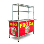 Xe bán phở mái bằng 1m5 XI-150-MB