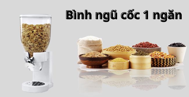 Bình ngũ cốc 1 ngăn