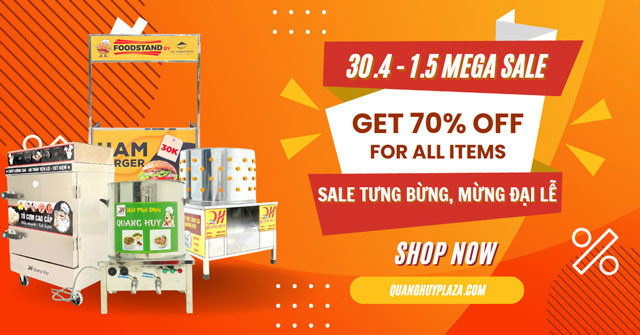 Chương trình ưu đãi 30/4 - 1/5/2021 - SALE TƯNG BỪNG, MỪNG ĐẠI LỄ