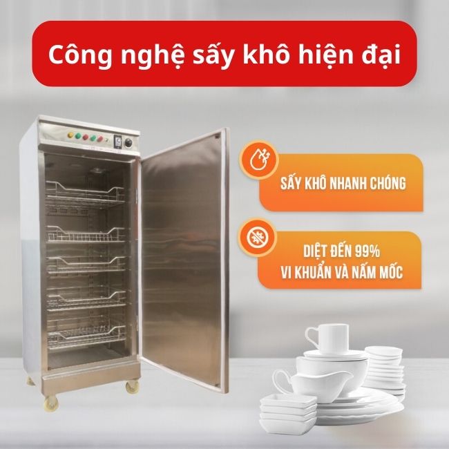 Tiệt trùng diệt khuẩn, đảm bảo vệ sinh