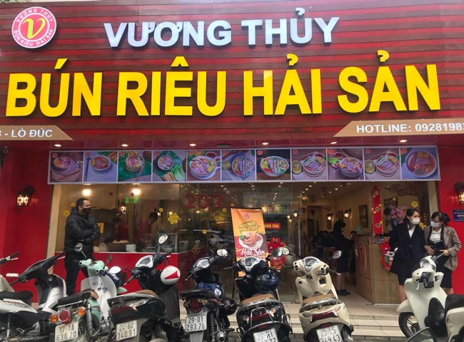 Quán bún hải sản