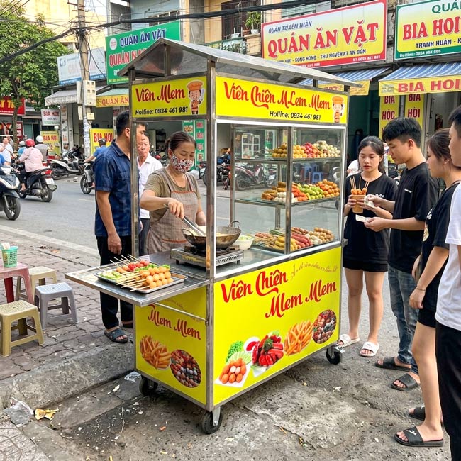 Dễ dàng mở rộng mô hình kinh doanh ăn vặt