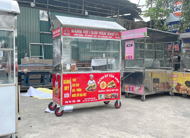 Hướng Dẫn Sử Dụng và Bảo Quản Xe Bánh Mì Thịt Nướng 1m5 Hiệu Quả