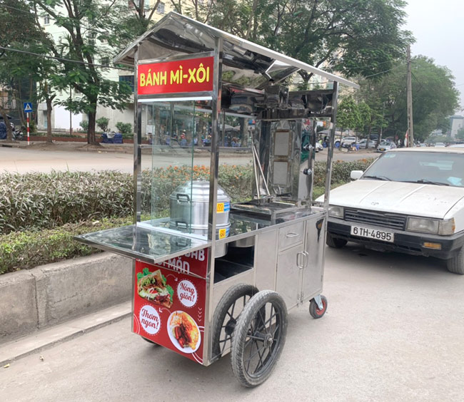 Khung Xe Inox Chắc Chắn, Chịu Tải Tốt