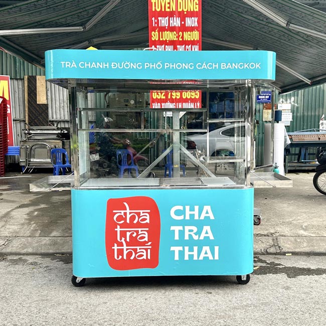 Lợi ích Xe bán trà chanh 1m2 mái bằng XI-120-MB