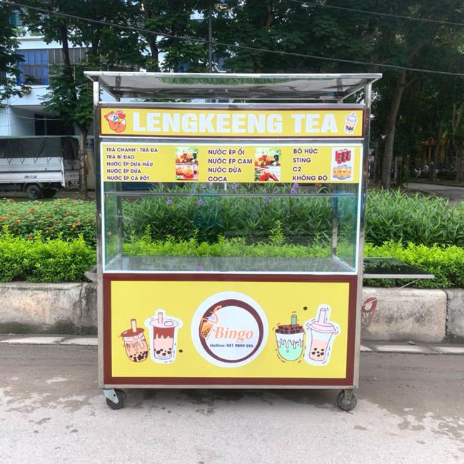 Mua xe trà sữa thanh lý offline