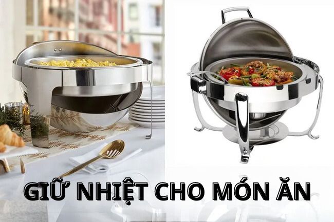 Giữ được nhiệt độ và độ ẩm tốt cho món ăn