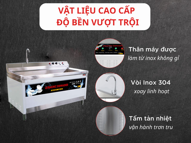 Chất liệu chế tạo bền bỉ