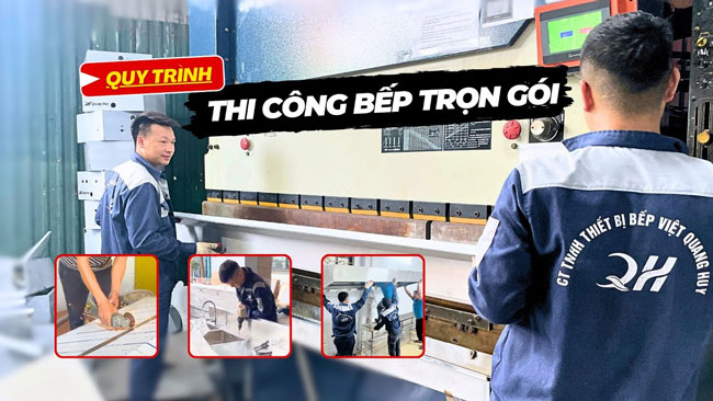 Thi công bếp trọn gói