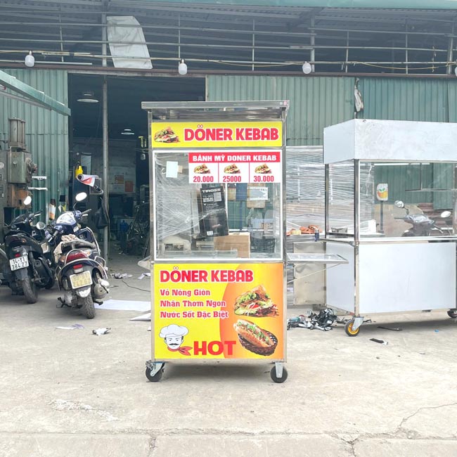 Thiết kế chuyên biệt cho Doner Kebab