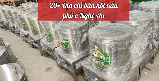 Nồi nấu phở Nghệ An