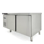 Tủ mát bàn chặt 2 cánh 260l làm lạnh quạt gió
