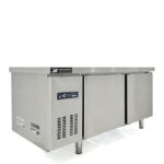 Tủ mát bàn chặt 2 cánh 260l làm lạnh quạt gió