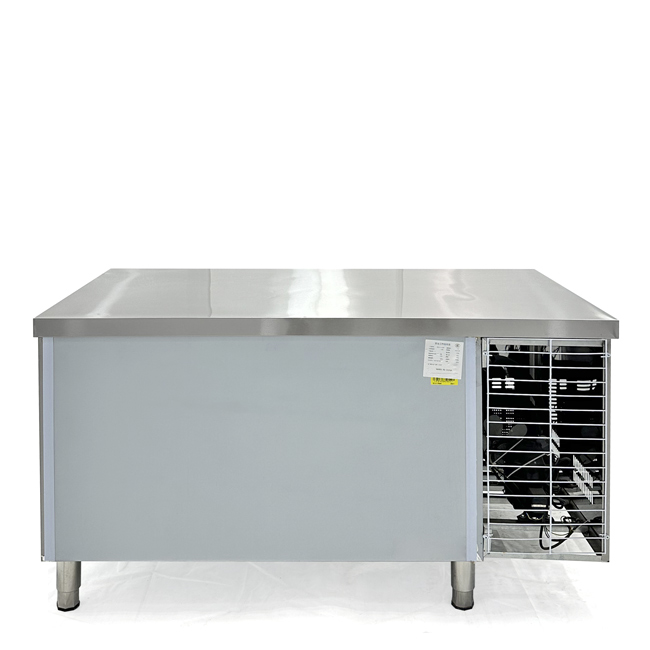 Tủ mát bàn chặt 2 cánh 260l làm lạnh quạt gió