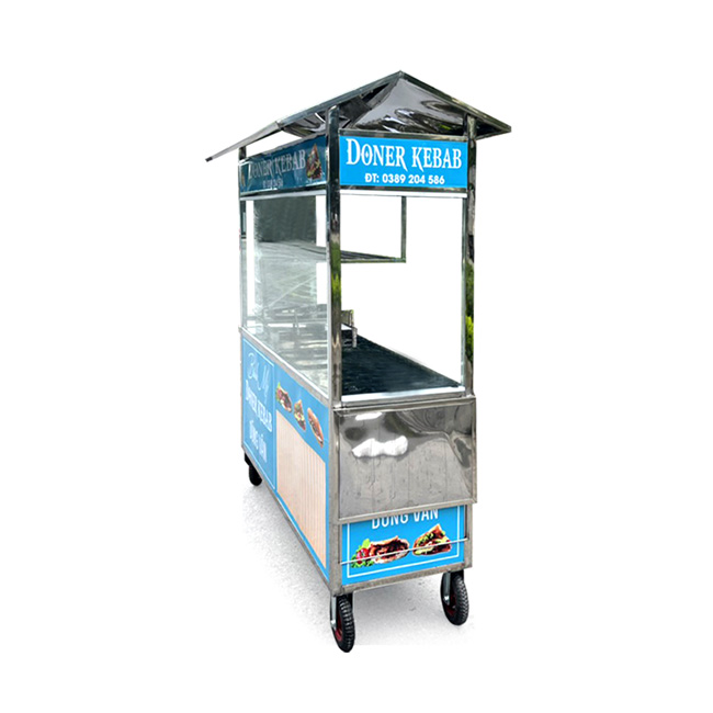 Xe bánh mì Thổ Nhĩ Kỳ mái chùa 1m8 NK1800-C