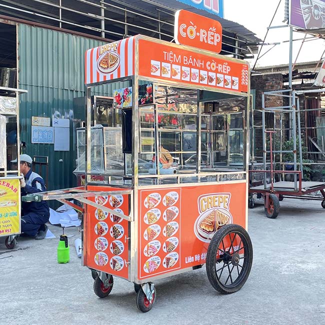 Xe bán bnash cờ rếp 1m2 có thể bố trí được những gì