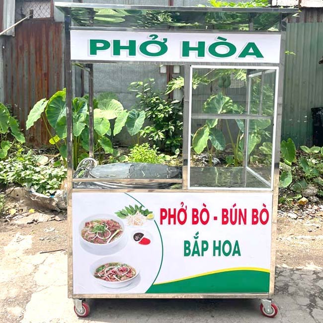 Xe bán phở 1 nồi