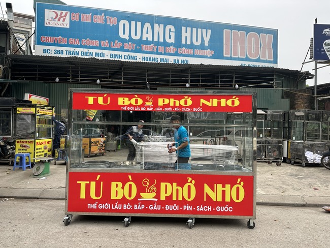 Quang Huy - Xưởng sản xuất và phân phối xe bán phở uy tín, chất lượng tại Việt Nam