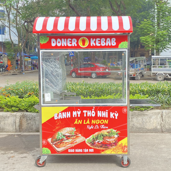 Kích thước nhỏ gọn giúp tối ưu diện tích bán hàng