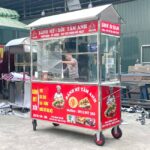 Xe bánh mì Thịt Nướng mái chùa 1m5 TN1500-C