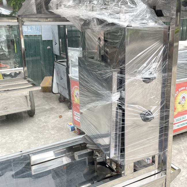 Khu vực bếp nướng thịt