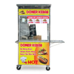Xe bánh mì thổ nhĩ kỳ 90cm mái bằng NK900-B