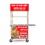 Xe bán bún mái bằng 90cm B900-B