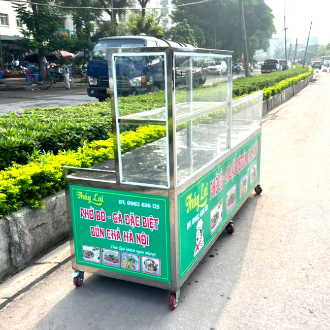 Xe bán bún phở chuyên nghiệp