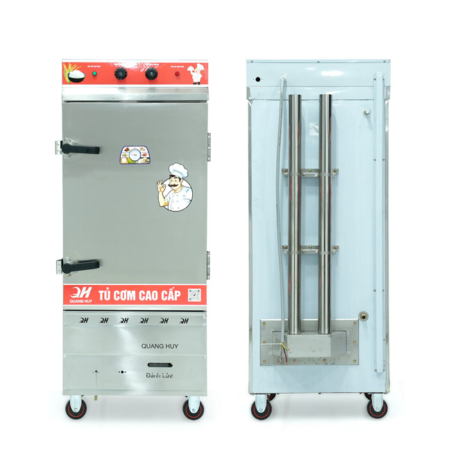 Tủ nấu cơm 10 khay nấu từ 35kg Gạo/Mẻ