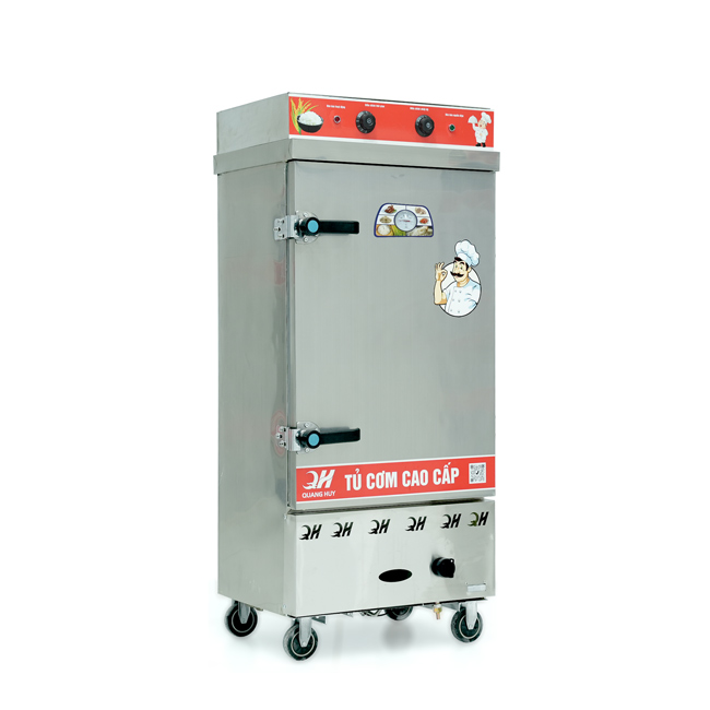 Tủ nấu cơm 10 khay nấu từ 35kg Gạo/Mẻ