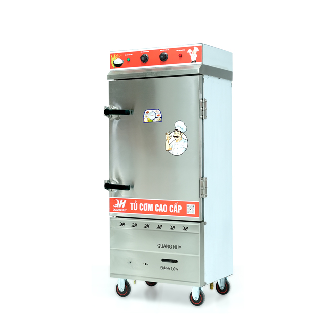 Tủ nấu cơm 10 khay nấu từ 35kg Gạo/Mẻ