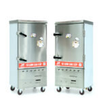 Tủ nấu cơm 10 khay nấu từ 35kg Gạo/Mẻ không điều khiển