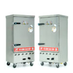 Tủ nấu cơm 10 khay nấu từ 35kg Gạo/Mẻ không điều khiển