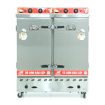 Tủ nấu cơm 24 khay nấu từ 80kg Gạo/Mẻ