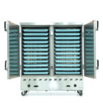 Tủ nấu cơm 24 khay nấu từ 80kg Gạo/Mẻ không điều khiển