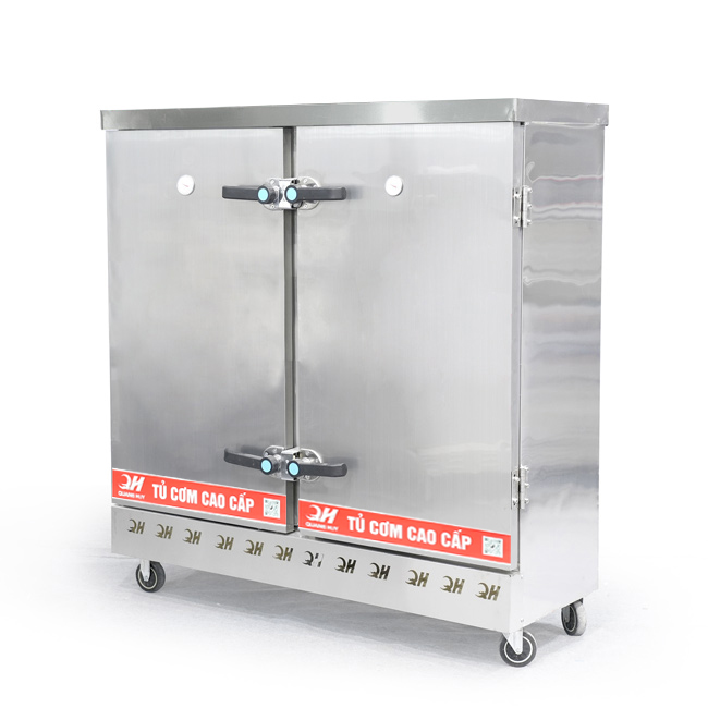 Tủ nấu cơm 24 khay nấu từ 80kg Gạo/Mẻ không điều khiển