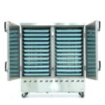 Tủ nấu cơm 24 khay nấu từ 80kg Gạo/Mẻ không điều khiển