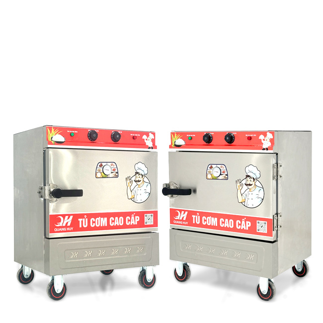 Tủ nấu cơm 4 khay hấp từ 13kg Gạo/Mẻ