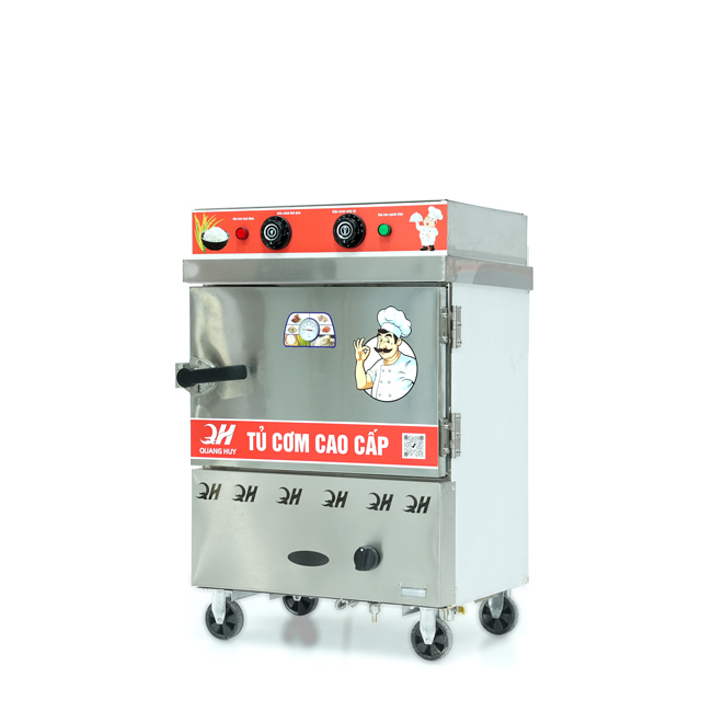 Tủ nấu cơm 4 khay hấp từ 13kg Gạo/Mẻ