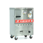Tủ nấu cơm 4 khay nấu từ 13kg Gạo/Mẻ không điều khiển