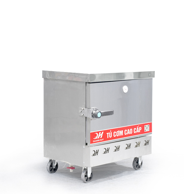 Tủ nấu cơm 4 khay nấu từ 13kg Gạo/Mẻ không điều khiển