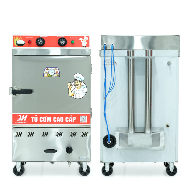 Tủ nấu cơm 6 khay nấu từ 20kg Gạo/Mẻ
