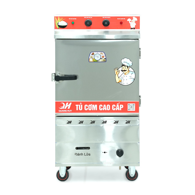 Tủ nấu cơm 6 khay nấu từ 20kg Gạo/Mẻ
