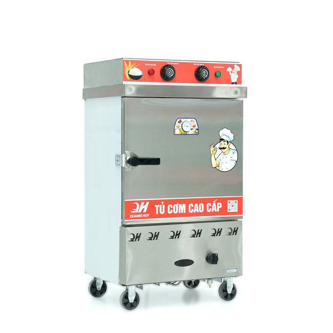 Tủ nấu cơm 6 khay nấu từ 20kg Gạo/Mẻ