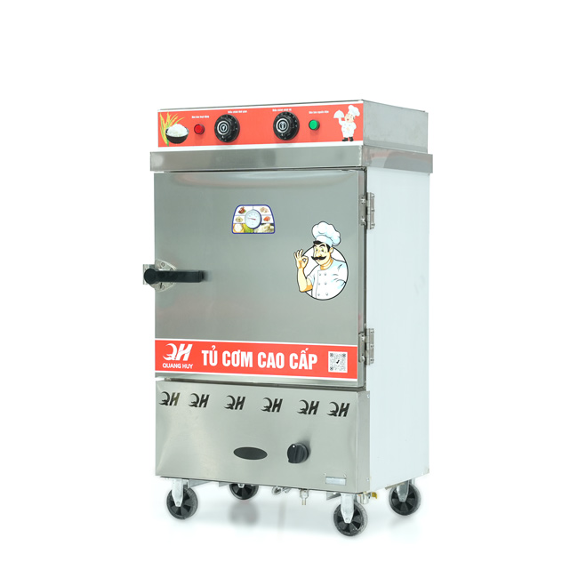Tủ nấu cơm 6 khay nấu từ 20kg Gạo/Mẻ