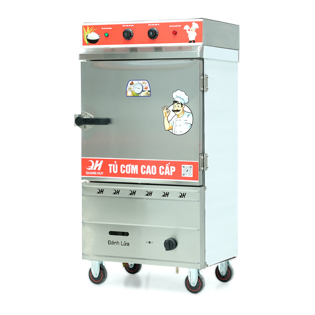 Tủ nấu cơm 6 khay nấu từ 20kg Gạo/Mẻ