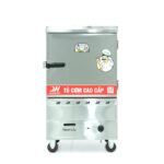 Tủ nấu cơm 6 khay nấu từ 20kg Gạo/Mẻ không điều khiển
