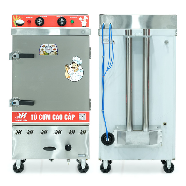 Tủ nấu cơm 8 khay nấu từ 26kg Gạo/Mẻ